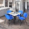 Regency Kahlo Square Table & Chair Sets, 42 W, 42 L, 29 H, Wood, Metal, Plastic Top, Maple TPL4242PLBK47BE - alternate 4